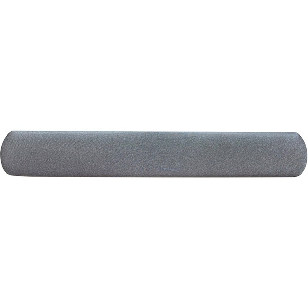 Compucessory Gel Keyboard Wrist Rest Pads - 19" Height x 2.87" Width x 0.75" Depth - Gray - 1 Each 23716 - main