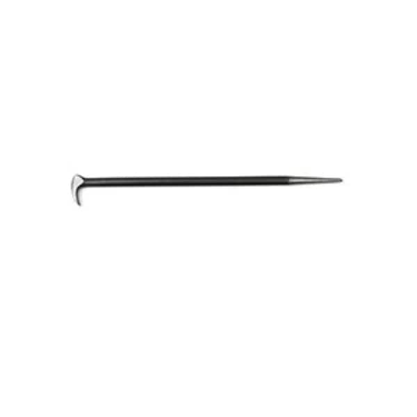 Mayhew Lady Foot Round Body Pry Bar, Right Angle Chisel/Straight/Tapered Point Tip, 16 in OAL, Alloy Steel 40152 - main