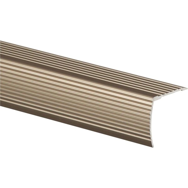 Swivel 1-0.12 x 36 in. Frost King Stairnose, Satin Nickel SW3235156 - main