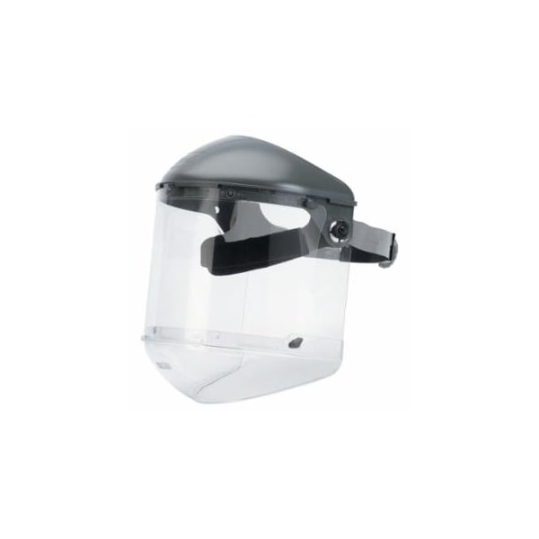 Honeywell Fibre-Metal Dual Crown Faceshield Systems, 4 in Crown, 3C Ratchet, Clear 280-FM400DCCLC - main