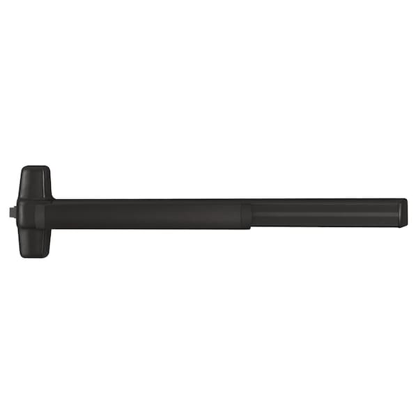Von Duprin Grade 1 Rim Exit Bar, 36in Device, Exit Only, Less Trim, Less Dogging, Black Anodized Aluminum RXQEL99EO 3 315 - main