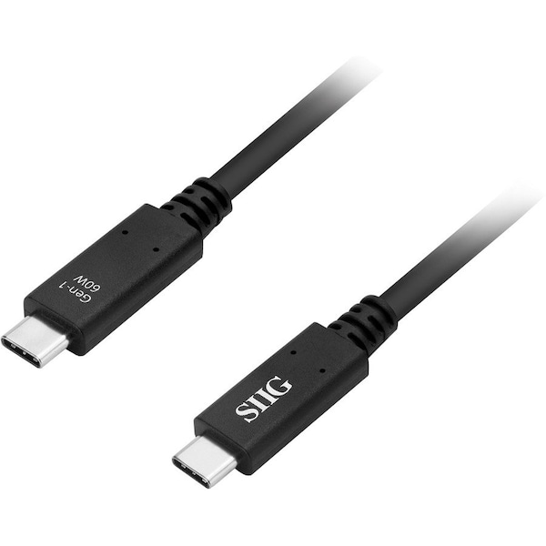 Siig EASILY CHARGES AND SYNCS YOUR USB-C DEVICES WITH 60W POWER DELIVERY AND DATA TRA CB-TC0D11-S1 - main