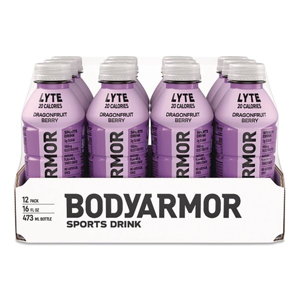 Bodyarmor LYTE Sports Drink, Dragonfruit Berry, 16 oz Bottle, 12PK 411891 - main