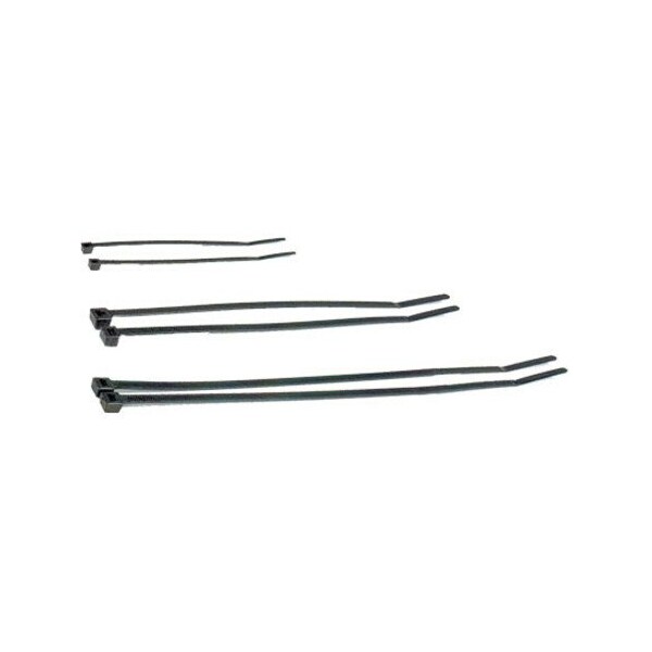 Metra Cable Tie, 11 in L, Black, 50 lb Strength, 100 PK BCT11 - main