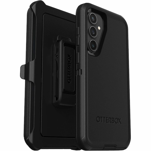 Otterbox Defender Case For Samsung Galaxy S23 Fe , Black 77-94283 - main