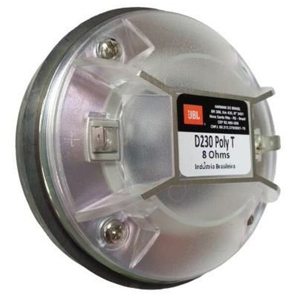 Jbl Driver for horns with Frequency responce of 650 to 10000 Hz Throat diameter 1-in threaded 8 Ohms D230POLYT-8 - main