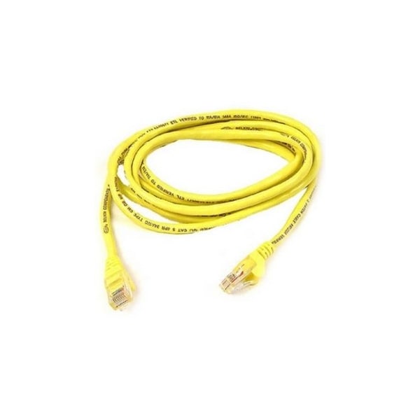 Belkin 100Ft Cat6 Snagless Patch Cable, Utp, Yellow Pvc Jacket, 23Awg, 50 A3L980-100-YLWS - main