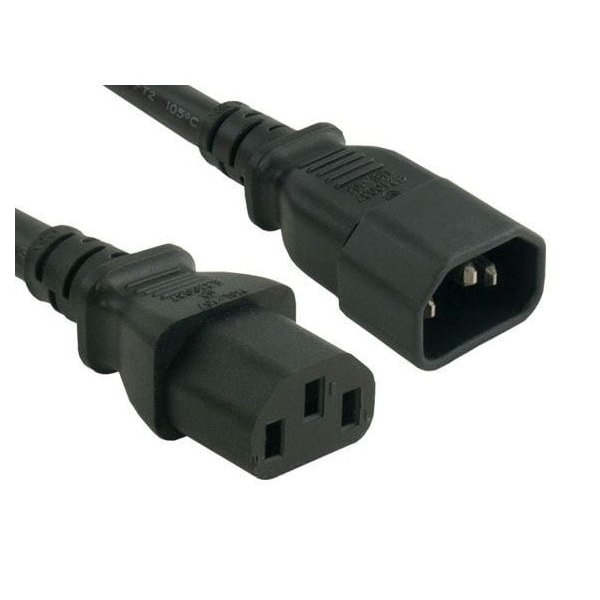 Sanoxy 15ft 16 AWG Computer Power Extension Cord IEC320 C13 to IEC320 C14 SNX-CBL-PW119-1215 - main
