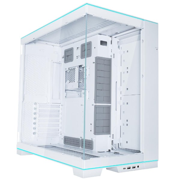 Lian Li Lian-Li 2 x 3.5 in. HDD or 2.5 in. SSD Full Tower Case, White O11DERGBW - main