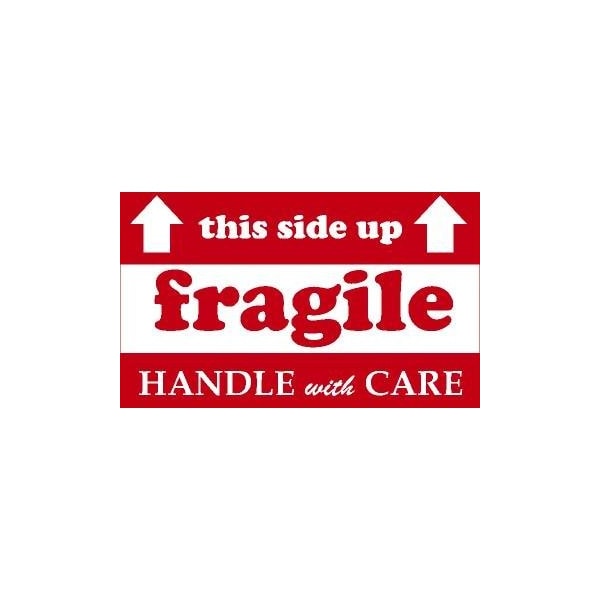 Nmc This Side Up Fragile Handle With Care Label LR08AL - main