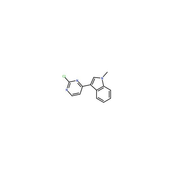 Ak Scientific 3-(2-chloropyrimidin-4-yl)-1-methyl-1H-indole (100g), CAS 1032452-86-0 9694AF-100g - main