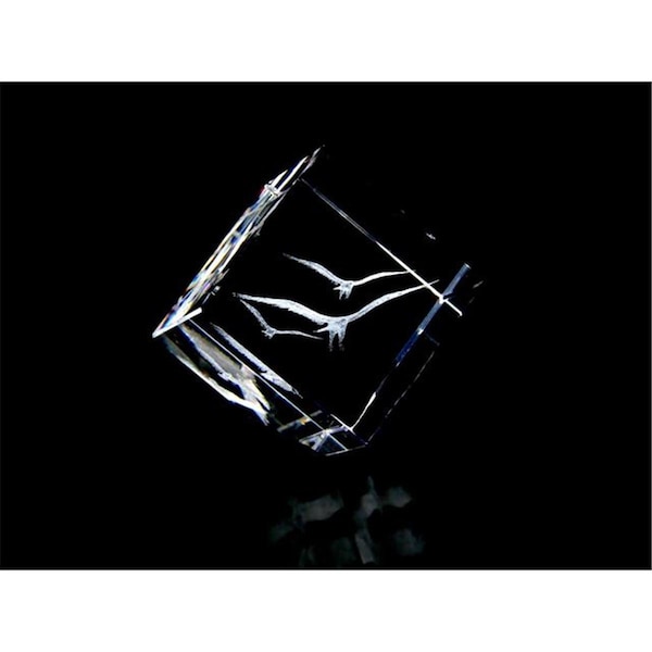Happyholidays 1160-50-67 Crystal Laser-Engraved Birds Animals and Nature Laser-Cut 2 L x 2 H x 2 W in. HA2939793 - main