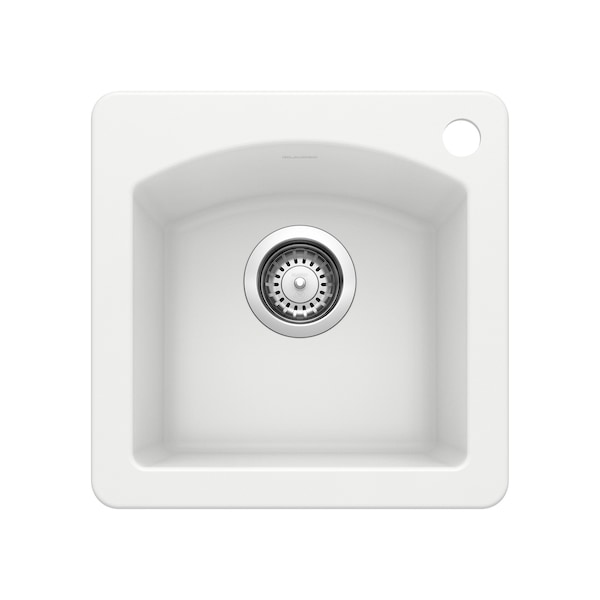 Blanco Diamond Bar Sink Dual Deck, White 440205 - main