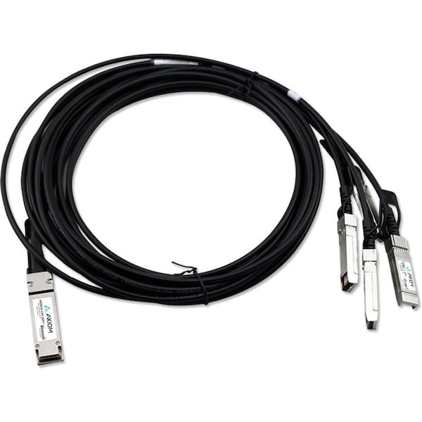 Axiom 100GBASE-CR4 QSFP28 TO 4 SFP28 PASSIVE DAC CISCO COMPATIBLE 5M QSFP-4SFP25G-CU5M-AX - main