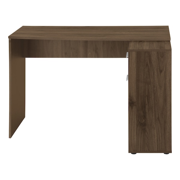 Homeroots 46" Brown Wood L Shape Computer Desk 489902 - main