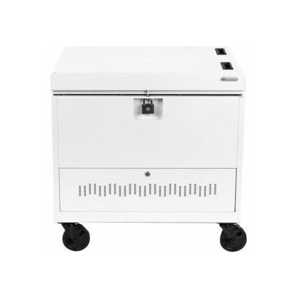Bretford CUBE TOPLOADER 30X W/CADDIES, USB-C, AW TVTL30CADUSB-AW - main