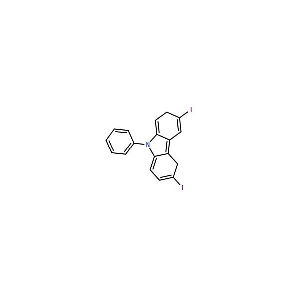 Ak Scientific 3, 6-Diiodo-9-phenyl-9H-carbazole (5g), CAS 57103-21-6 8380AB-5g - main
