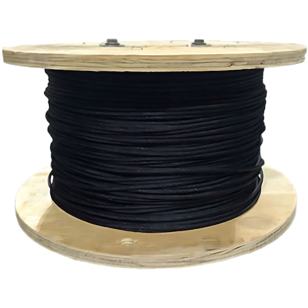 Hyw Products 7x19 Black Galvanized Wire Rope 1/4'' 100ft 3104719B-100 - main