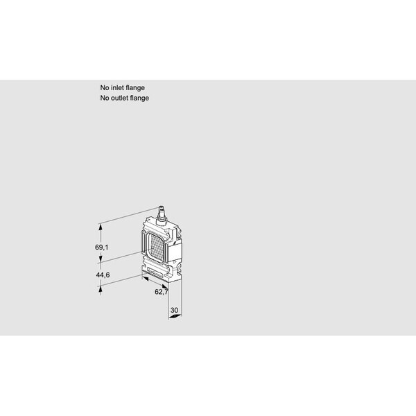 Honeywell Kromschroder VMF1-05M Filter, L/ Flanges KS88013005 - main
