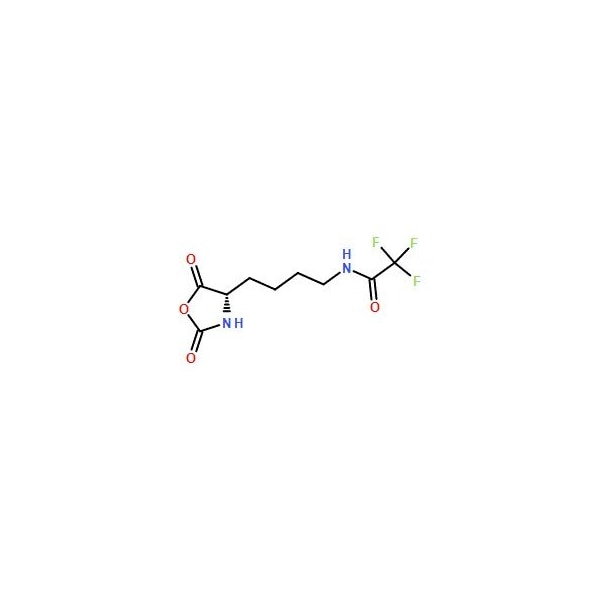 Ak Scientific (S)-N-(4-(2, 5-Dioxooxazolidin-4-yl)butyl)-2, 2, 2-trifluoroacetamide (1g), CAS 42267-27-6 Z1665-1g - main
