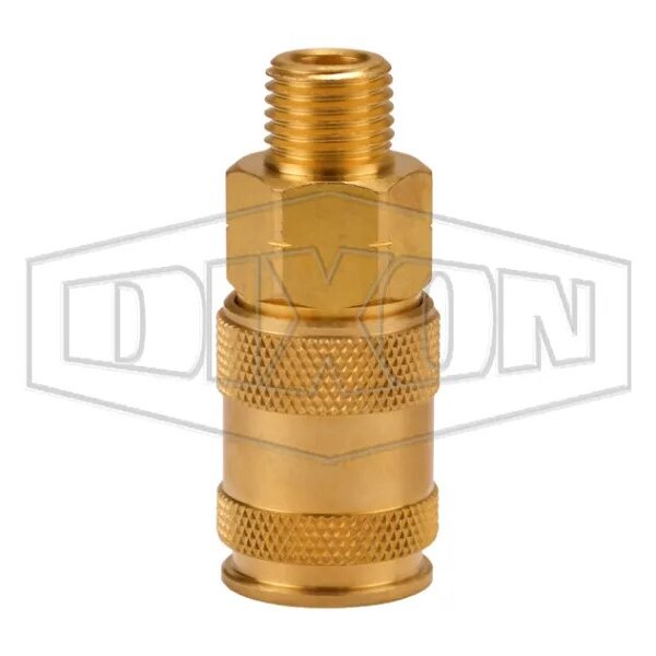 Dixon 1/4 in UNI COUPLER, 1/4 in BSPT BRASS 200681-2 2UBM2-B - main