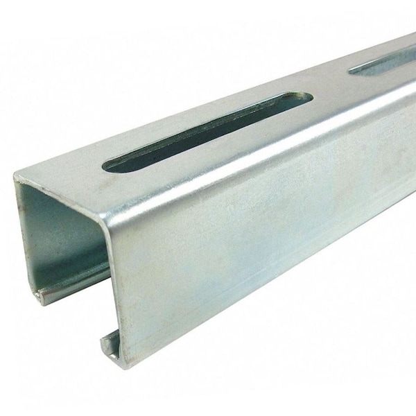 Online Metal Supply 1-5/8 in x 1-5/8 in x 48 inches, Galvanized Steel, Long Slotted Strut Channel, 12 gauge GLLSUNI12.1.63.1.63.48.1 - main
