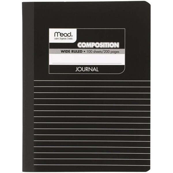 Mead Square Deal Black Marble Journal, Black MEA09920 - main