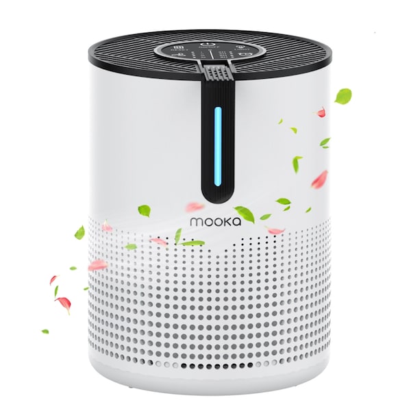 Edendirect 430 sq. ft. 4-Speed Mode H13 True HEPA Personal Air Purifier in White, w/ Timer, Ultra Quiet ZR-HAAP1221_B - main
