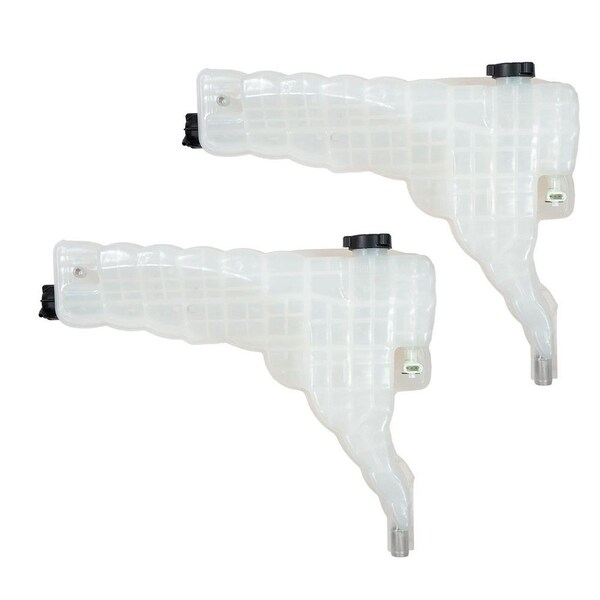 Mytee Products Coolant Reservoir Tank w/Cap Sensor for Kenworth Replace DR104002/603-5245, 2PK TANK-KP-1321x2 - main