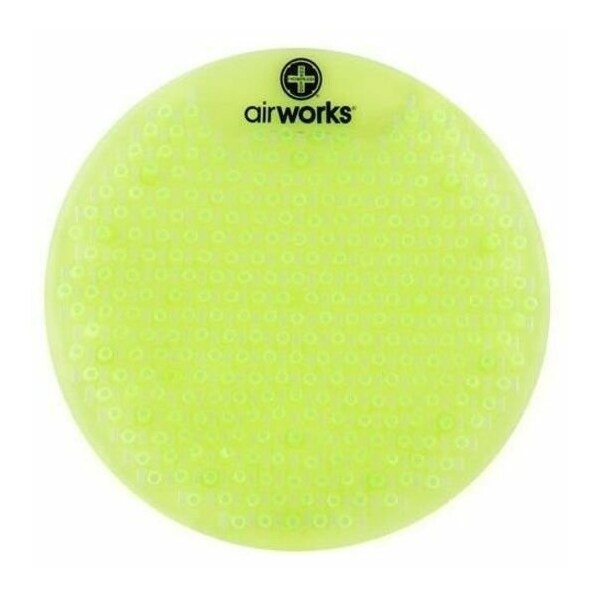 Hospeco AirWorks Splash Free Urinal Screen, Cucumber Melon - Box of 10 AWSFUS237-BX - main