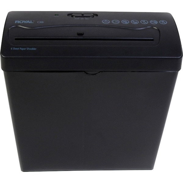 Royal Consumer 6 Sheet Cross Cut Shredder, CX6BK 29183GBK - main