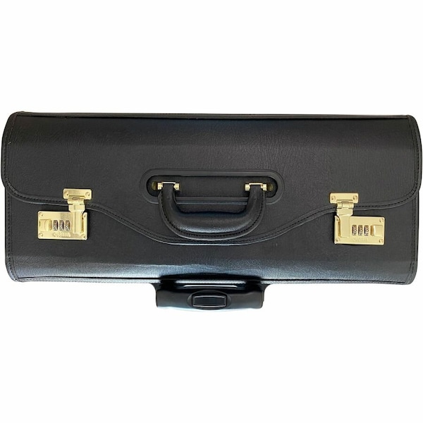 Lorell Rolling Luggage Case, 14" x 22" x 8", Black LLR61613 - main