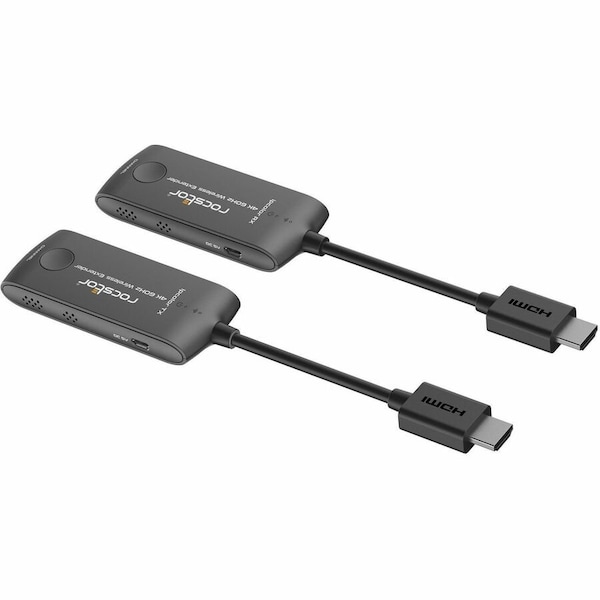 Rocstor TRUEREACH TR9 4K@60HZ MINI PORTABLE 65FT (20M) HDMI OVER WIRELESS EXTENDER - (1) Y10G009-B2 - main