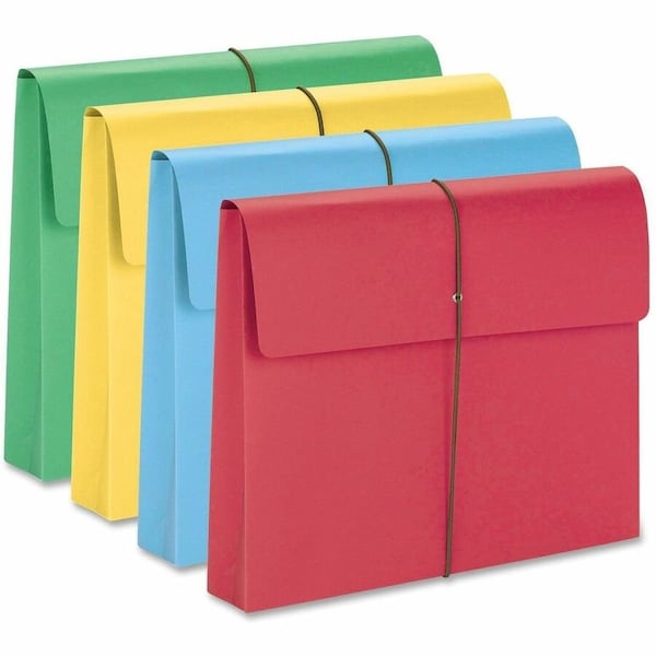Smead Expandable File Pockets, Paperboard, PK50 SMD77251 - main