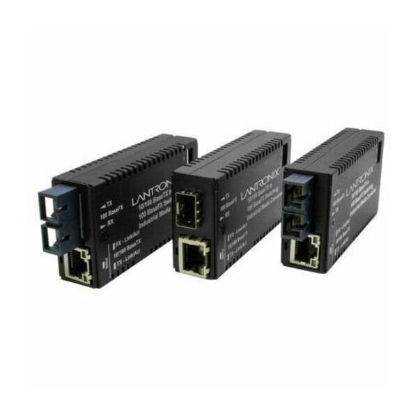 Transition Networks Industrial Mini Converter 10/100BTX to 100BFX SC SM 20km M/E-ISW-FX-02(SM) - main
