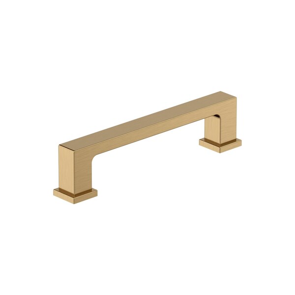 Amerock Bridgeport 3-3/4 inch (96mm) Center-to-Center Champagne Bronze Cabinet Pull, 25PK 25VMP37031CZ - main