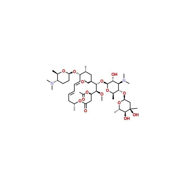 Ak Scientific Acetyl spiramycin, 1200u/mg (100mg), CAS 24916-51-6 E504-100mg - main