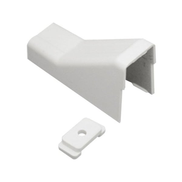 Icc CEILING ENTRY AND CLIP 1 1/4 WHITE 10PK ICRW12CEWH - main