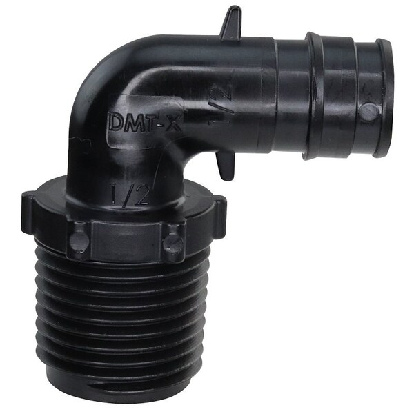Apollo Elbow, 1/2 in, PEX x Male, Poly Alloy, 200 deg F Schedule, 5PK EPXPAME125PK - main