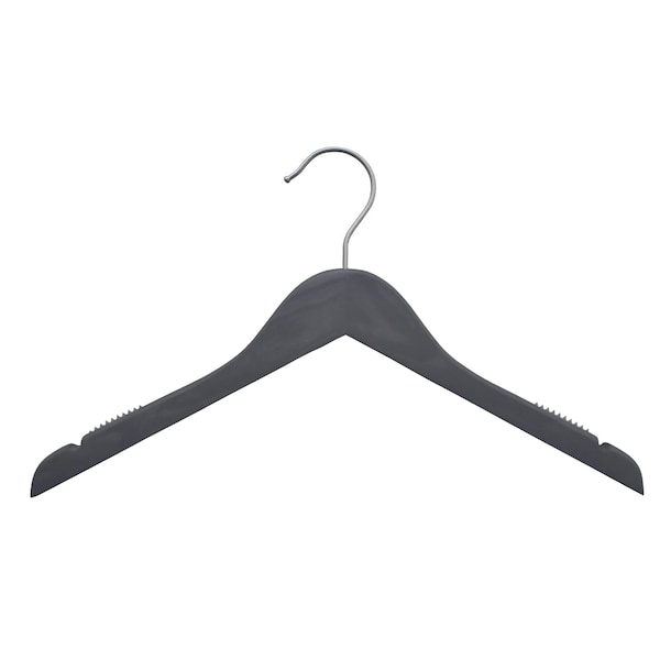 Nahanco 17in Greywash Wooden Shirt Hanger, 100PK 29917 - main