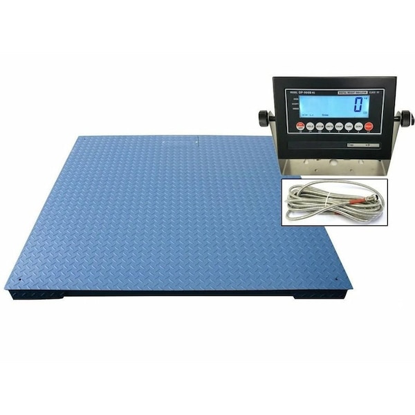 Selleton Scales Industrial Floor Scale, 6 ft x 6 ft, 20000 lb x 2 SL-700-6X6-20K - main
