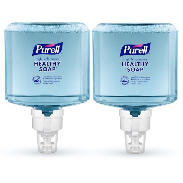 Purell Hand Soap, Series ES8, 1,200 mL, Foam, Fragrance Free, 2 PK 7785-02 - main