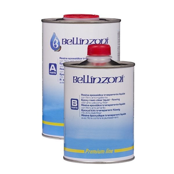 Bellinzoni Epox Premium Flowing - Two-Component Epoxy Mastic with High Transparency and Very Low Yellowing for BEPTFE - main