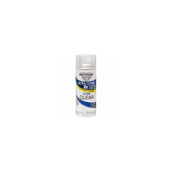 Rust-Oleum Painter's Touch 2X Ultra Cover Gloss Clear 12 Oz. Spray 249117 - main
