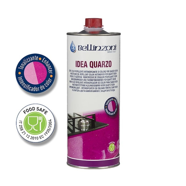 Bellinzoni Idea Quarzo - 1 Liter. Impregnating Protective Agent, Solvent Based, Suitable for Protective Treatm BIQ1 - main
