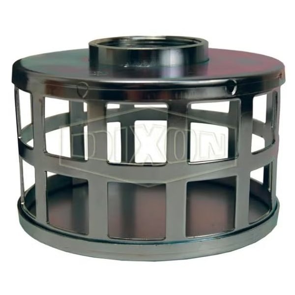 Dixon Standard Square Hole Suction Strainer, 4 in Nominal, Steel, Domestic SHS40 - main