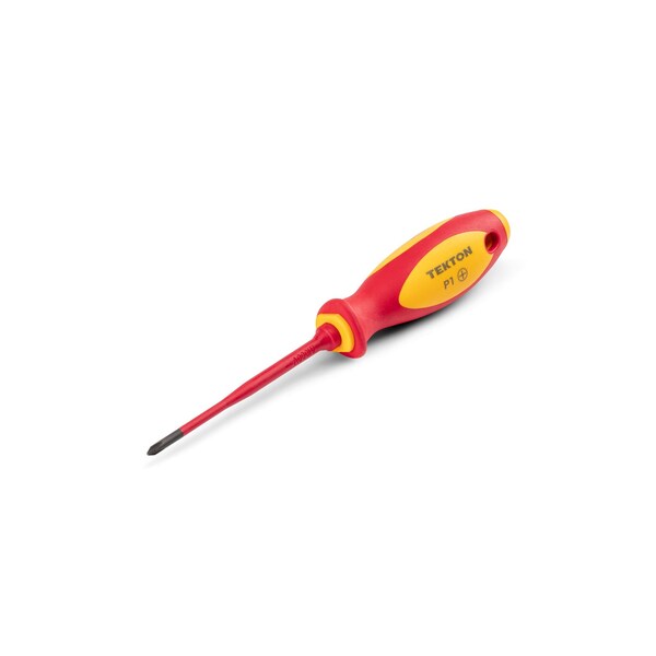 Tekton #1 Phillips Insulated Screwdriver (4 in. Shank) DVP00301 - main