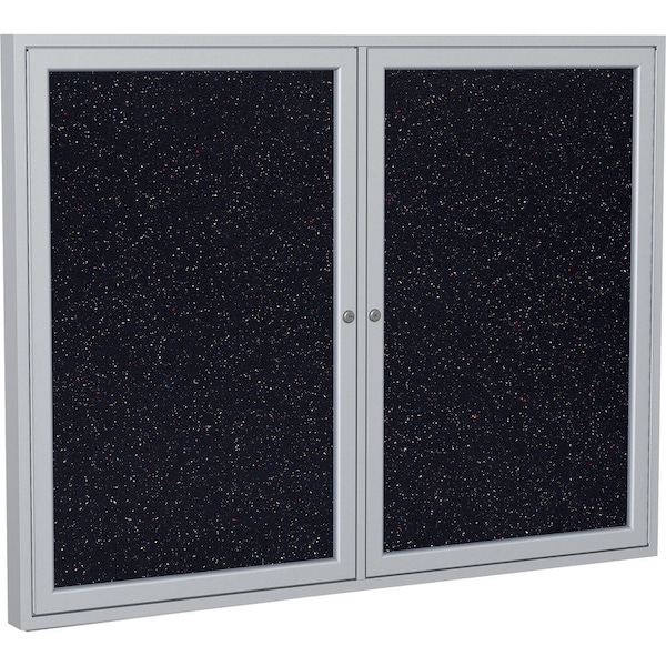 Ghent Rubber Enclosed Bulletin Board 36" x 48" PA23648TR-CF - main