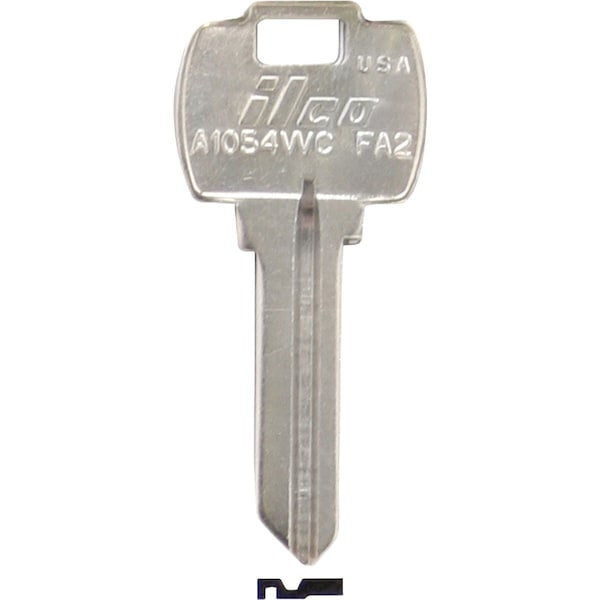 Ilco Falcon Nickel Plated House Key FA2 / A1054WC, 10PK IAL52862002 - main