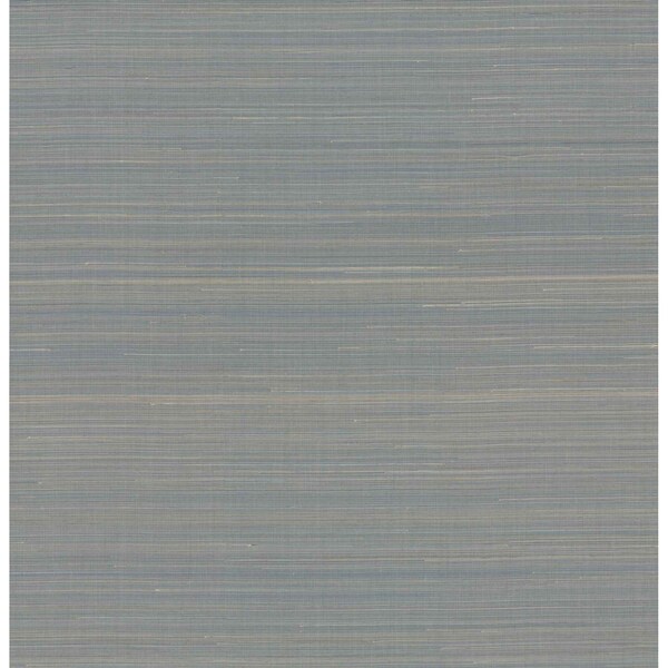 York Wallcoverings Abaca Weave Blue Wallpaper GL0503 - main